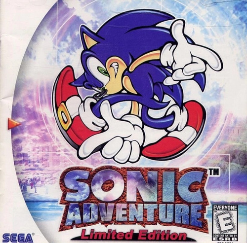 Sonic Adventure Limited Edition Patch Dreamcast