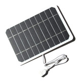 Cargador Silicon Bank Solar Cell Power Portátil Con Teléfono