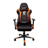 Silla Gamer Aorus Gp-agc300 V2 Gigabyte Gaming Ergonómica Color Negro/naranja