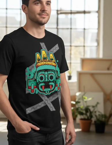 Playera México Tlaloc Dios Mexica