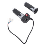 1 Par De Manillares De Bicicleta Eléctrica Grip Twist Thrott