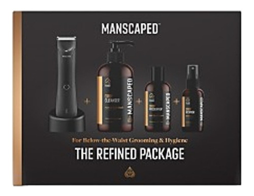 Kit De Beleza Masculino Manscaped Perfect Package 3.0 Cor Preto 110v/220v