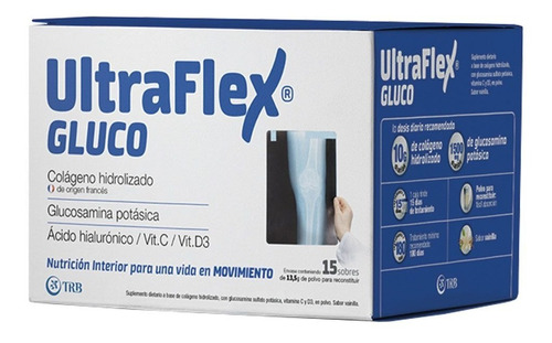 Ultraflex Gluco Colágeno Hidrolizado X 15 Sobres