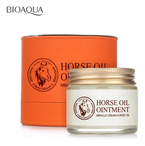 Crema Facial Bioaqua, Aceite De Caballo, Pomada Hidratante U