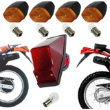 Kit 4 Piscas + Lanterna Xr200/xlr125/nx200 C/lamp Mod Origin