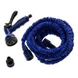 Manguera Reforzada Para Riego Extensible 15 Mts 50 Ft Azul