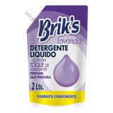 Pack X 4 Detergente Briks Doypack 2 Litros Con Suavizante 