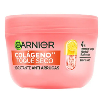 Gel Hidratante Toque Seco Antiarrugas Con Colágeno 85g Garnier | MercadoLibre