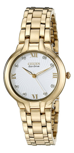 Citizen Em0132-59a Bella Eco-dri De Acero Inoxidable Para Mu