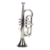 A*gift Mini Trompeta 3 Tonos Plata