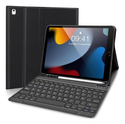 Funda Con Teclado Bluetooth Para iPad 10ma Gen 10.9