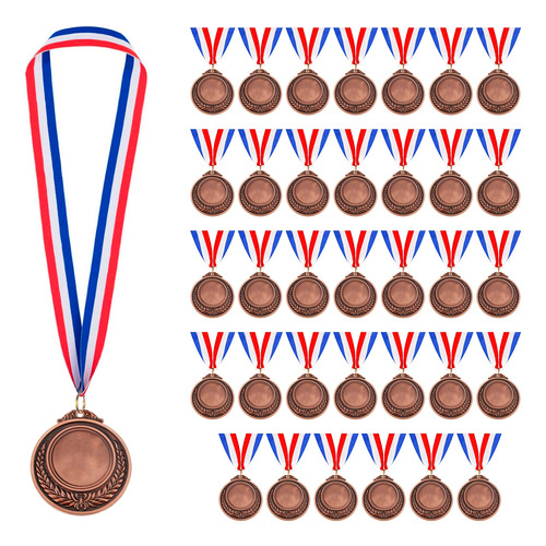 35 Medallas Deportiva Metálica C/cinta 6,5cm /forcecl