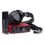 Kit Para Grabación Focusrite Scarlett Solo Studio 4ª Gen 