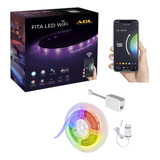 Fita De Led Smart Wi-fi Inteligente Rgb Colorida Alexa 10m