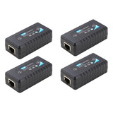 Extensor Poe 4x 1 Puerto 10/100 Mbps Con Estándar Iee 802.3a