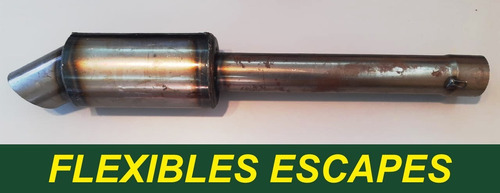 Tacho Camara Muffler Bumbum Simil Inox 2 Pulgadas Livianas