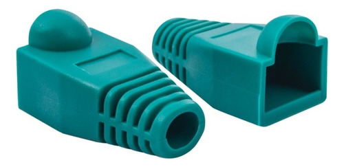 Atlanticswire Capuchon Rj45 6mm Verde Bolsa 100 Unidades