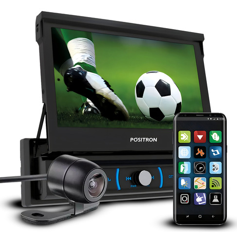 Dvd Pósitron Sp6730dtv Tv Digital Bluetooth + Câmera De Ré