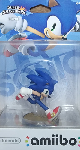 Figura Amiibo Super Smash Bros - Sonic