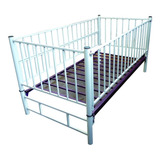 Cuna Corral Metal Convertible A Cama Individual