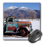 Mouse Pad Imagen Tractor Nuevo Mexico Eeuu 8 X 8 Pulgadas