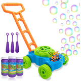 Lydaz Bubble Lawn Mower Para Niños Pequeños, Máquina De Fabr