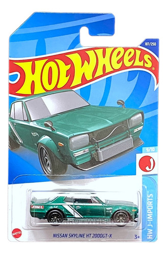 Hot Wheels Sth Nissan Skyline Ht 2000 Gtx Super Treasurehunt