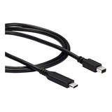 Cable Usb Startech Usb-c A Mini Displayport De 1m -negro