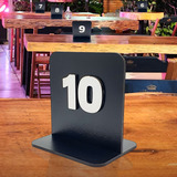 10 Placa Mesa Restaurante Bar Número Controle De Caixa Nf