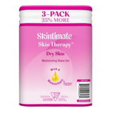 Skintimate Skin Therapy Gel De Afeitar Hidratante Mujer 3 Pz