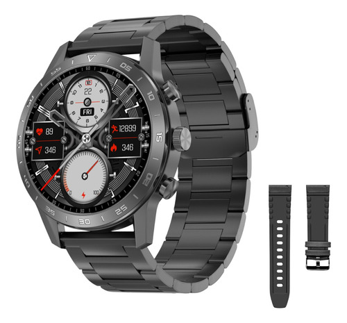 Reloj Smartwatch Dt70+ 2023 Elegante Hombre Clasico Negro