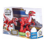 Zuru Robot Alive Rampaging Raptor Rojo