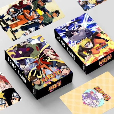 30 Tarjetas Lomo De Doble Cara De Anime De Naruto Kakashi Pa