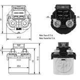 Solenoide O Automatico Moto Honda Nx200 Zm 101