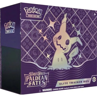 Juego De Cartas Pokémon Tcg Elite Trainer Paldean Fates Inglés | Envío gratis