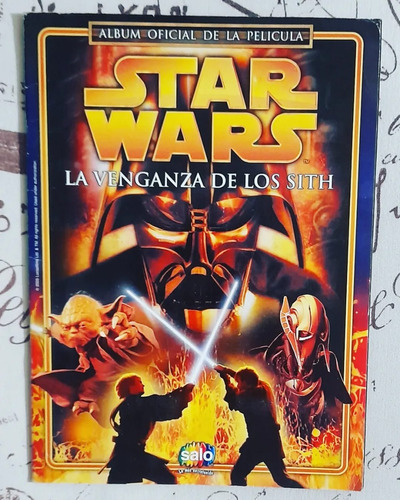 .- Album Star Wars La Venganza De Los Sith Salo Completo