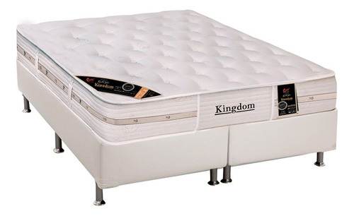 Cama Box King: Colchão Molas Pocket Ensacadas Castor  Kingd