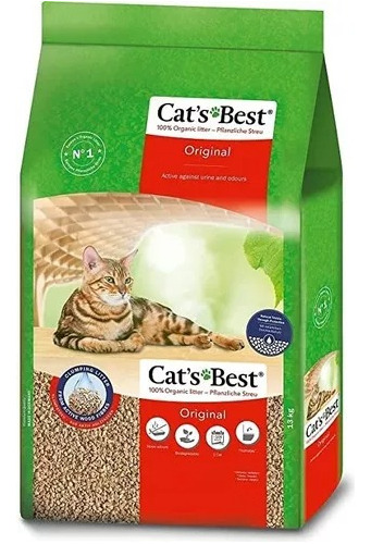 Arena Gato Cats Best Biodegradable 4.3 Kg 10 Lt