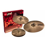 Paiste Pst5 Universal Set Hihat 14 Crash 16 Ride 20 Color Bronze Diámetro 14 In