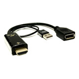 Cabo Adaptador Conversor Hdmi Para Displayport 4k Rb Tronics