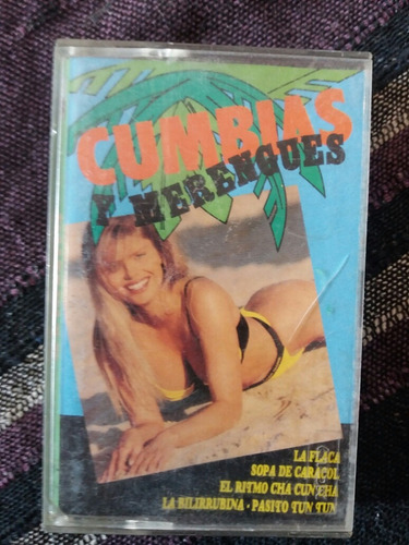 Cassette De Cumbias Y Merengues (332