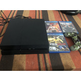 Playstation 4 - 500 Gb Slim Con Juegos