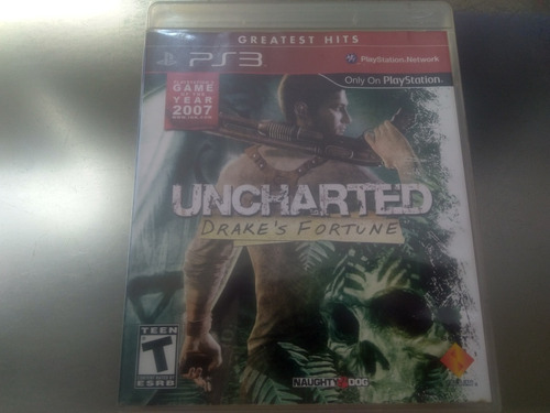 Juego De Playstation 3 Formato Físico, Uncharted,de Segunda 