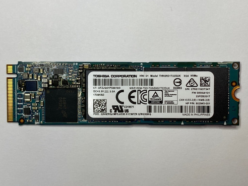 Toshiba Thnsn51t02duk Xg4 1tb | Ssd M.2 Pcie Nvme