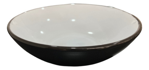 Bowl Ceramica 18cm Plato Tazon Negro S Y L Home