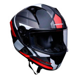 Casco Para Moto Talla L Cetificado Bluetooth Rojo Cc2 Vento