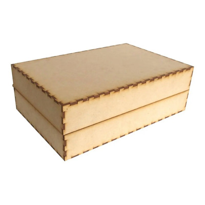 6 Cajas Baul Mdf 30 X 20 X 10 Cm