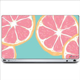 Adesivo Skin Decorativo Para Notebook Laranja Personalizada