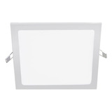 Panel Plafon Embutir Led Cuadrado 24w Luz Fria Calida Color Blanco Fría