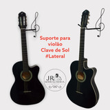 Suporte Para Violão Com Clave De Sol 